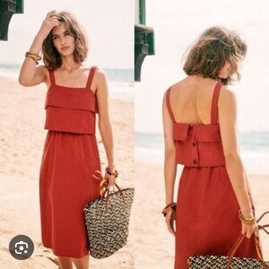 Sezane linen sundress